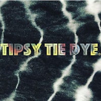 a tie dye shirt with the words'tipsy tie dye'on it