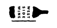 a bottle of wine with the word west on it